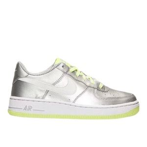 AIR FORCE 1 LOW GS 'METALLIC SILVER VOLT